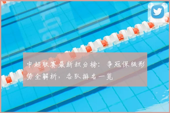 中超联赛最新积分榜：争冠保级形势全解析，各队排名一览