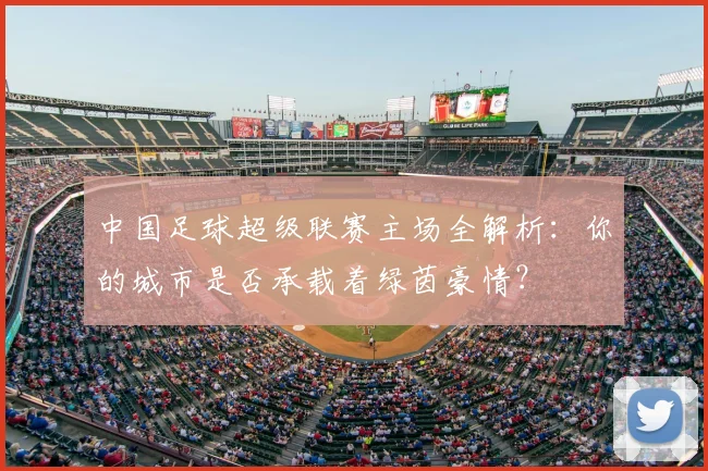 中国足球超级联赛主场全解析:你的城市是否承载着绿茵豪情?